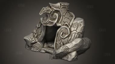 Гномы-альпинисты Скутагаард Древняя Пирамида Предков 3d stl модель для ЧПУ