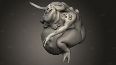 Нургл Нурглинг 3d stl модель для ЧПУ
