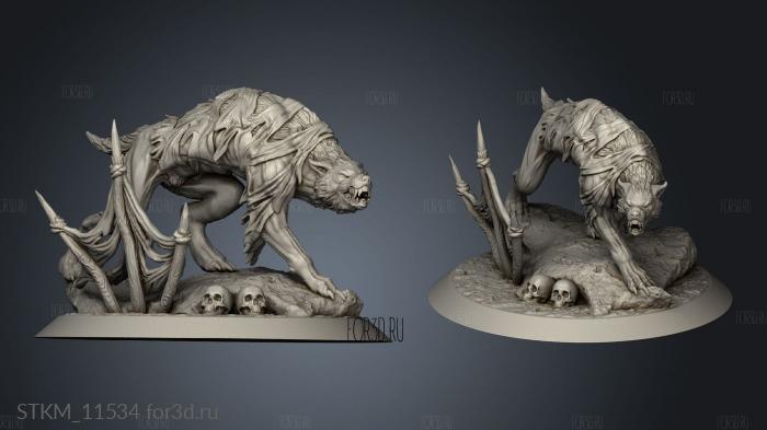 Abrakadabra SONS THE BLOOD MOON stl model for CNC