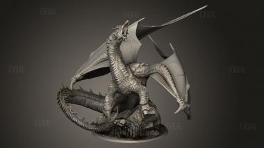 Взрослый рассольный дракон рассольное крыло дракона 3d stl модель для ЧПУ