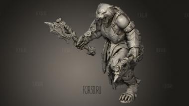 B Грубые Топоры 3d stl модель для ЧПУ