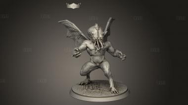 Ктулху 3d stl модель для ЧПУ