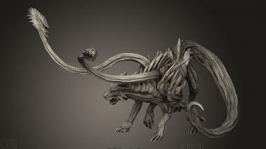 Поза Вытеснителя корней 3d stl модель для ЧПУ