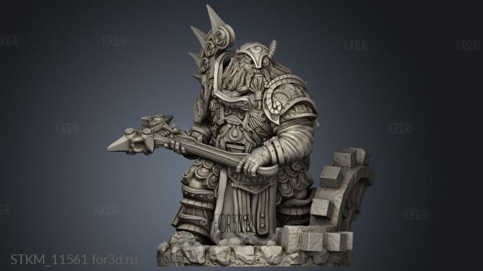 Clan Engineer stl model for CNC