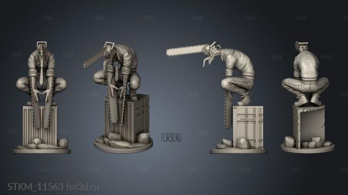 chainsaw man wyhy RINA stl model for CNC