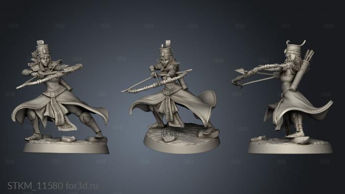 Akila the Archer Base correction stl model for CNC