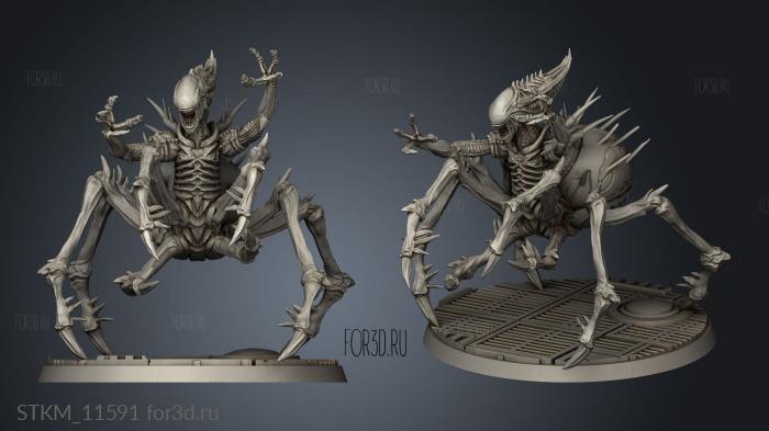 ALIEN WORST NIGHTMARE stl model for CNC