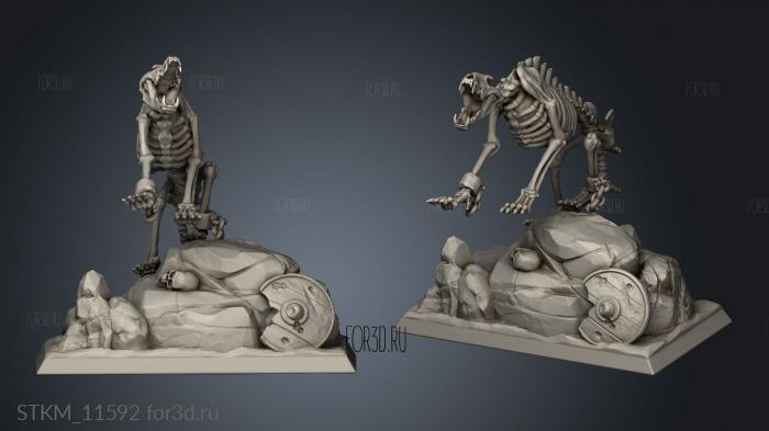 DIREWOLVES stl model for CNC