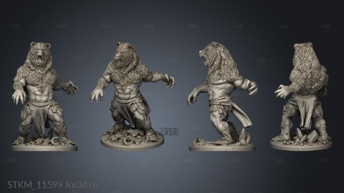 Berserkir shapeshifter 3d stl модель для ЧПУ