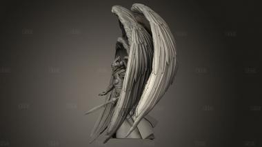 Далия Энджел 3d stl модель для ЧПУ