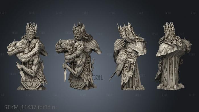 Kain the Eternal stl model for CNC