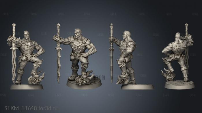 Troubles in Taverns Heroes Tino Kobold Bane 3d stl модель для ЧПУ