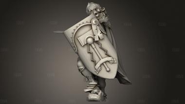 Возраст Зигмара Прокси Ле Грозовой рыцарь 3d stl модель для ЧПУ