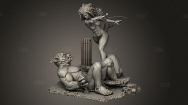 Марселла 3d stl модель для ЧПУ