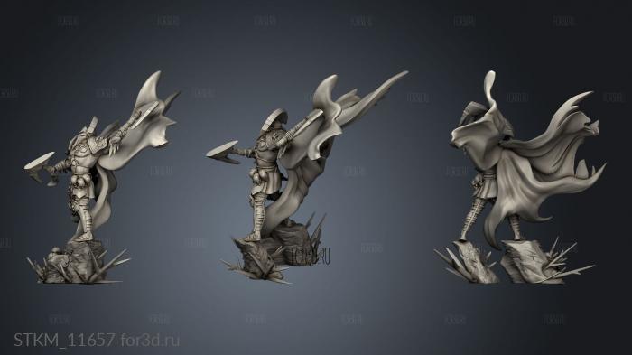 Greek Gods and Heroes LEADER Ares stl model for CNC