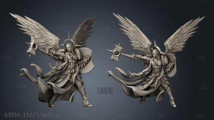 Angels the Empyrean Yanz Pratrix Cleric stl model for CNC