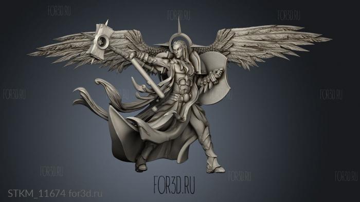 Angels the Empyrean Yanz Pratrix Cleric stl model for CNC