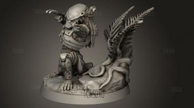 ВЫСШИЙ ОХОТНИК ЗА ЧЕРЕПАМИ,ПОВЕЛИТЕЛЬ ДРОССЕЛЕЙ 3d stl модель для ЧПУ