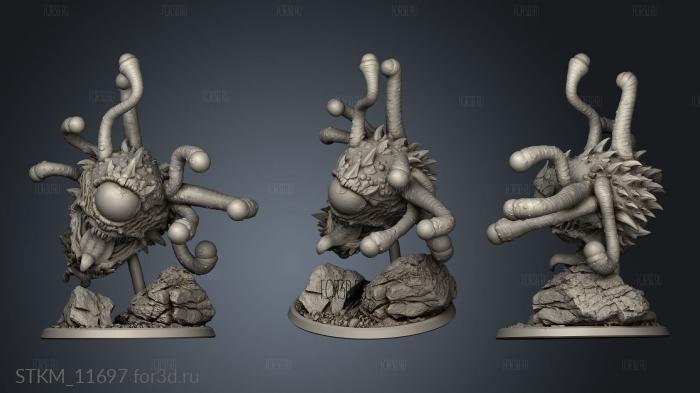 Arcanum Tyrants Zombie Tyrant beholder stl model for CNC