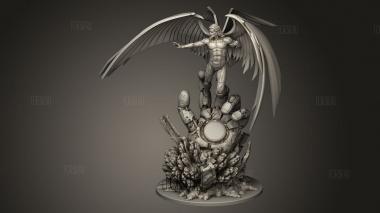 Архангел Михаил 3d stl модель для ЧПУ
