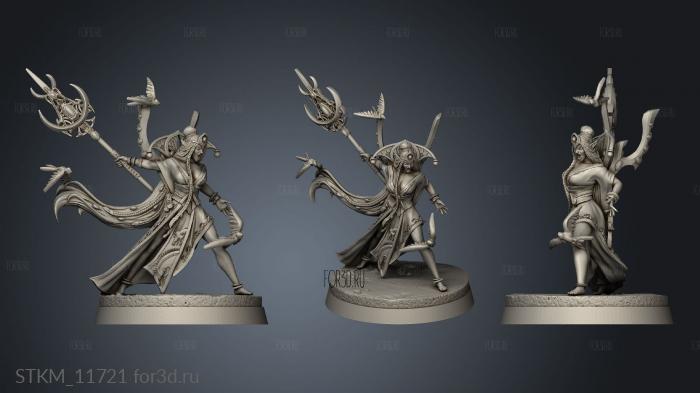 Almanara Battle Mage stl model for CNC