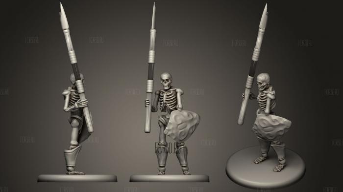 Skeleton Flag Bearer 1