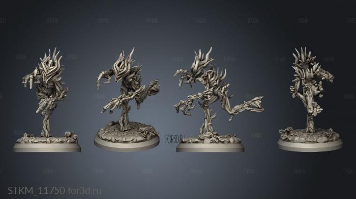 Corrupted Wood Tree Hounds Run 3d stl модель для ЧПУ