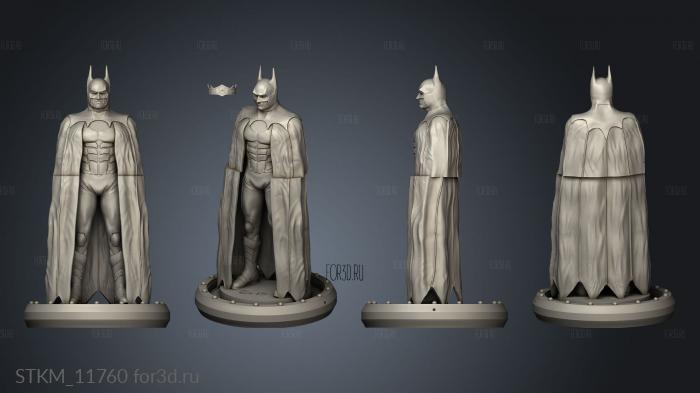 Batman Michael Keaton cover stl model for CNC