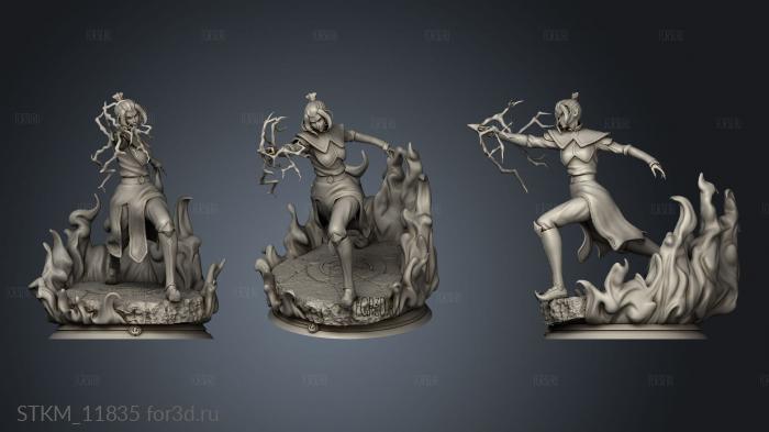 Azula able stl model for CNC