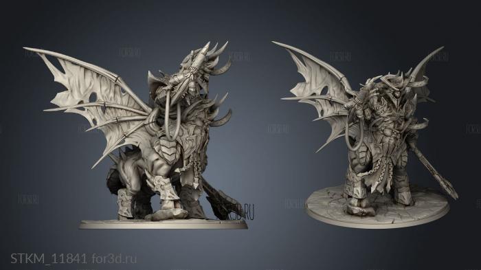 Astaroth the Soulforged stl model for CNC