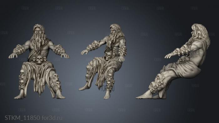 Hades stl model for CNC