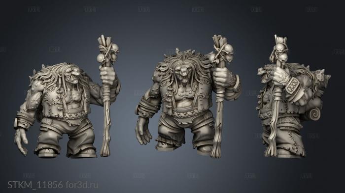 FT Forest Troll stl model for CNC