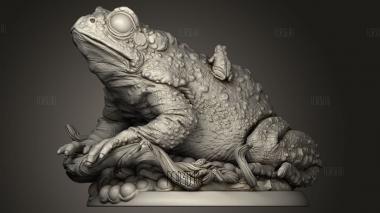 Мать лягушатница 3d stl модель для ЧПУ