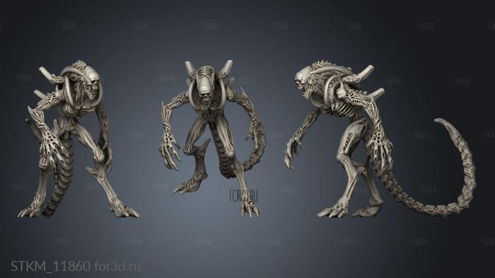 Aliens solo GIGERIAN ROYAL BLOOD HORROR stl model for CNC