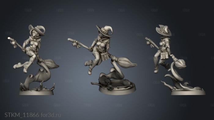 Angela the Witch Exotic stl model for CNC