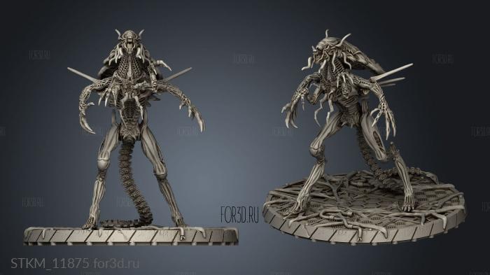 Aliens solo EPIC NIGERIAN CRIMSON BROODMOTHER GIGERAIN stl model for CNC