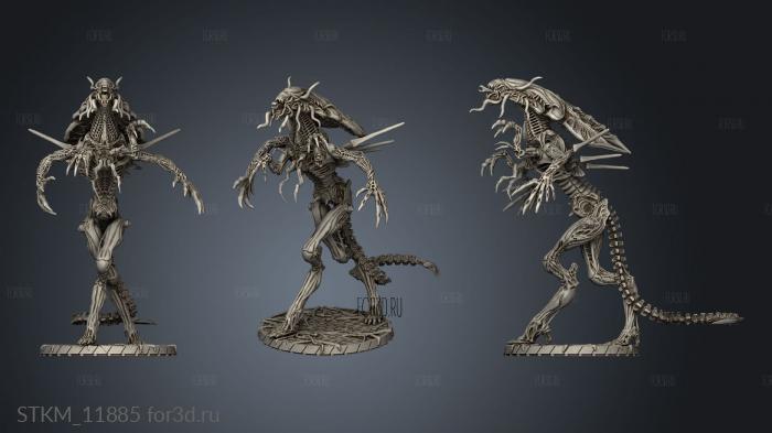 Aliens solo EPIC MULTI GIGERIAN CRIMSON BROOD MOTHER stl model for CNC