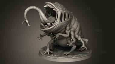 Голодный Дух,Голодный Екай 3d stl модель для ЧПУ