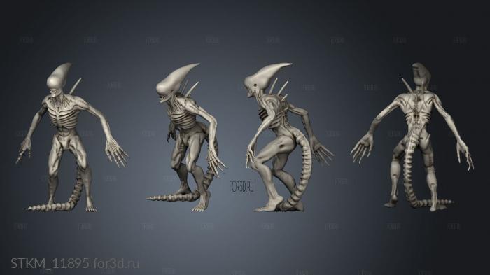 Aliens solo NEO GIGERIAN PROTO WALKER 3d stl модель для ЧПУ