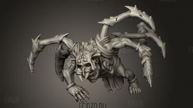 Вождь лесных гоблинов 3d stl модель для ЧПУ