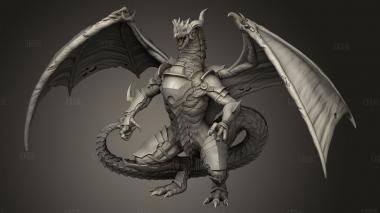 Балаур Раскололся 3d stl модель для ЧПУ