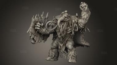 Маммут 3d stl модель для ЧПУ