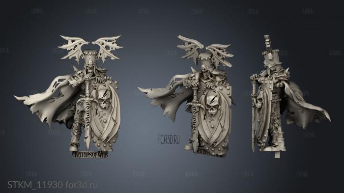 heroes batch wight lord stl model for CNC