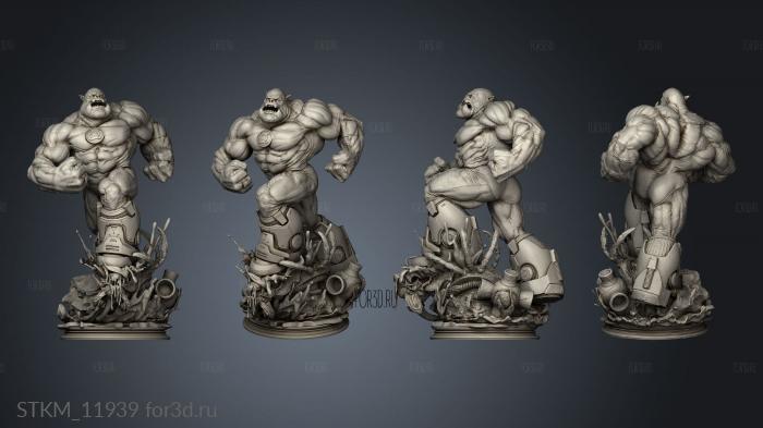 Kilowog Statue One 3d stl модель для ЧПУ