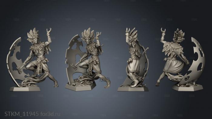 Enemies Yuanaid Shaman stl model for CNC