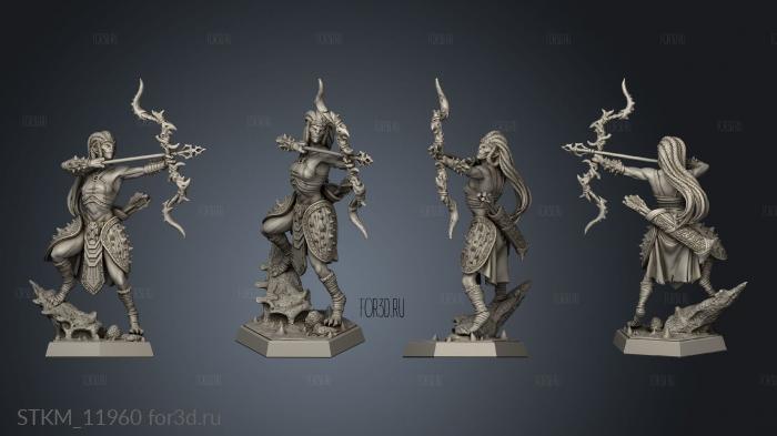 Enemies Yuanaid Archer stl model for CNC