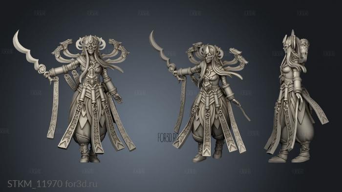 Allarian General Elyse DB Masked stl model for CNC