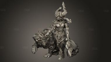 Альянс Единорог Эстарин Животное Шер 3d stl модель для ЧПУ