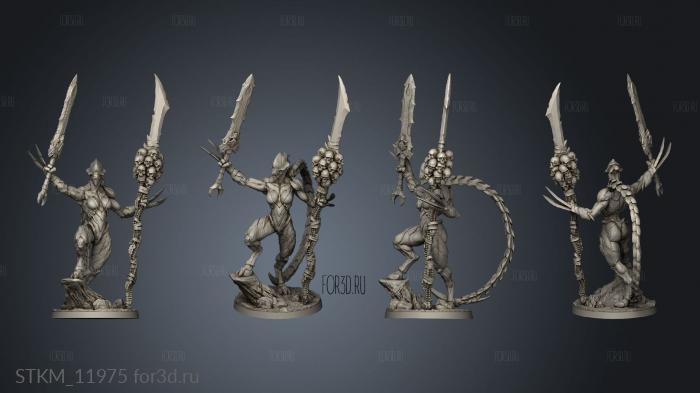 Legion Fire Fem Female Jefa stl model for CNC