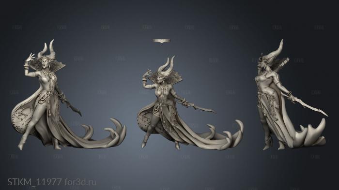 Halloween Dark Fairy Tales Evil Queen stl model for CNC